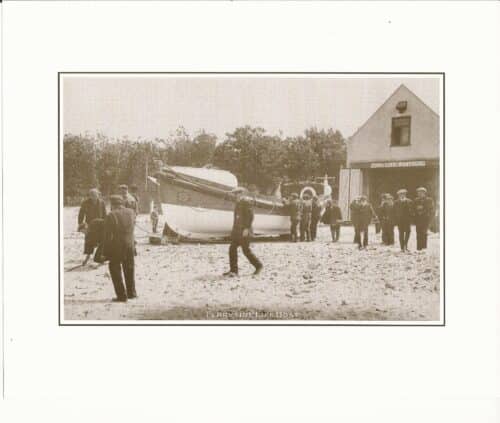 Past Ferryside Lifeboat