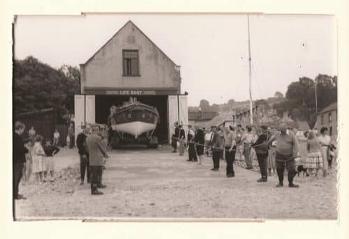 Ferryside Lifeboat - launch